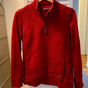 L.L. Bean Womens Quilted Pullover